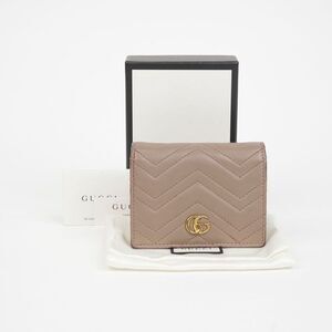 Gg Marmont Card Case Wallet